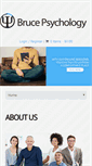Mobile Screenshot of brucepsychology.com