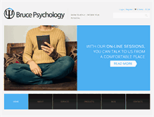 Tablet Screenshot of brucepsychology.com
